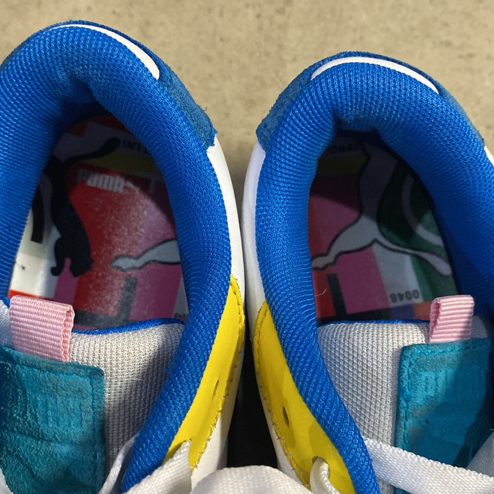 Puma White/muticolor Sneakers. - Picture 8 of 10